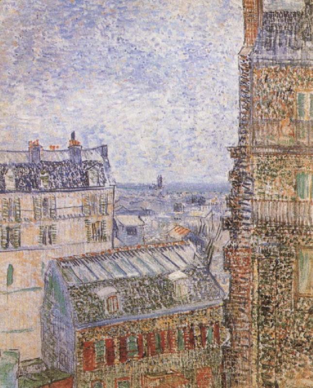  Paris seen from Vincent-s Room In the Rue Lepic